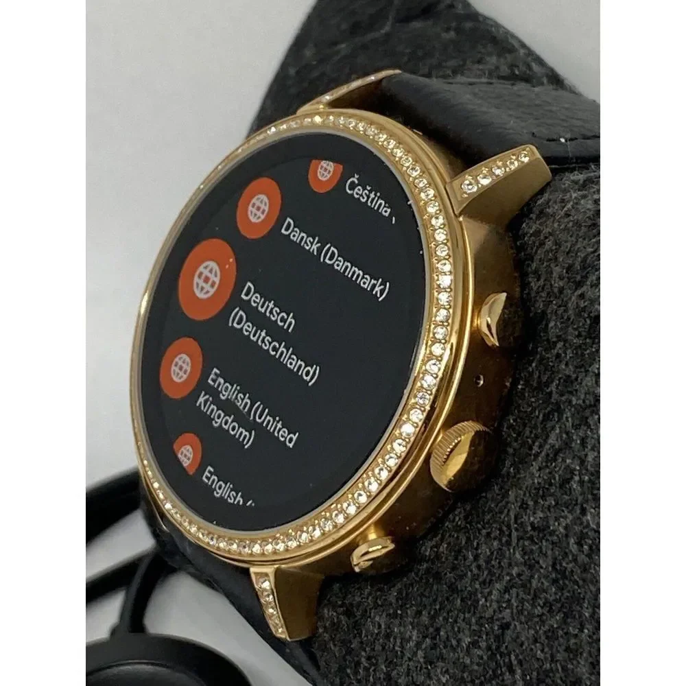 Fossil Gen 4 Authentic Digital Dial Smart Watch Custom Band FTW6011 LT438